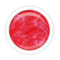 maiwell anGELic Nagelgel - Rot (Groovy Red) mit Glitzer Effekt