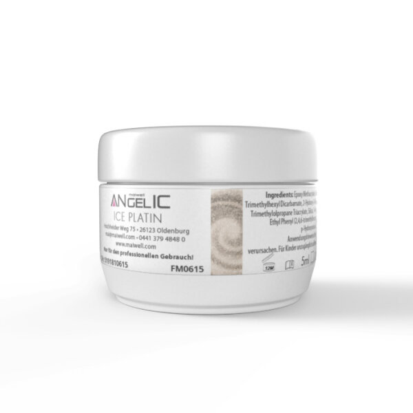 Gel màu kim loại maiwell anGELic - Ice Platinum