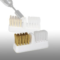 Cutter head cleaning brush