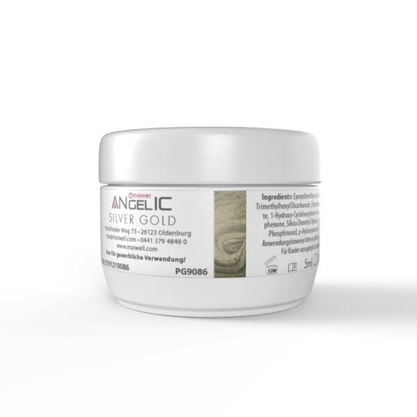 Gel màu ánh kim cao cấp maiwell anGELic - Bạc Vàng