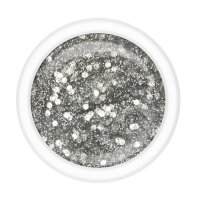 maiwell anGELic Premium Glitzer Nagelgel Silber (Classic Silver) - 30ml