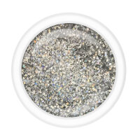 maiwell anGELic Premium Glitzer Nagelgel - Silber (Rainbow Silver) 15ml