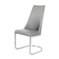 Customer chair Tilly grey