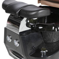 Spa pedicure chair Comet Dark Crystal Beige