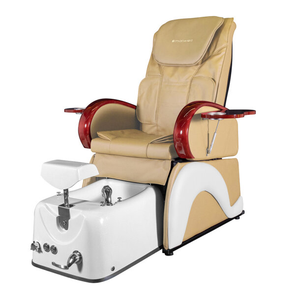 Ghế Spa Pedicure Fusion Màu Be Trắng