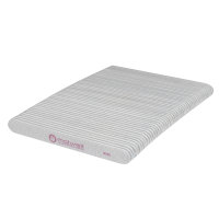 Maiwell Nagelfeile Weiß rund (17,5cm) Körnung 80/80 50Stk.