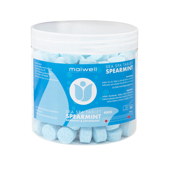 Sea Spa Spearmint Fußbadesalz Tabletten 800 stk