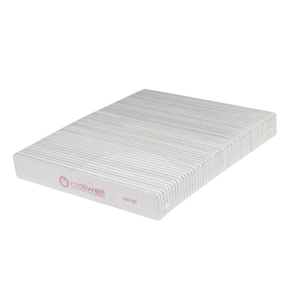 Maiwell Nagelfeile Jumbo weiß Körnung 100/100 50Stk