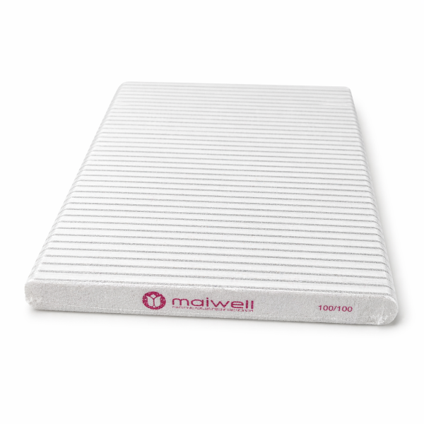 maiwell Nail file Rocket White grain 100/100 50pcs