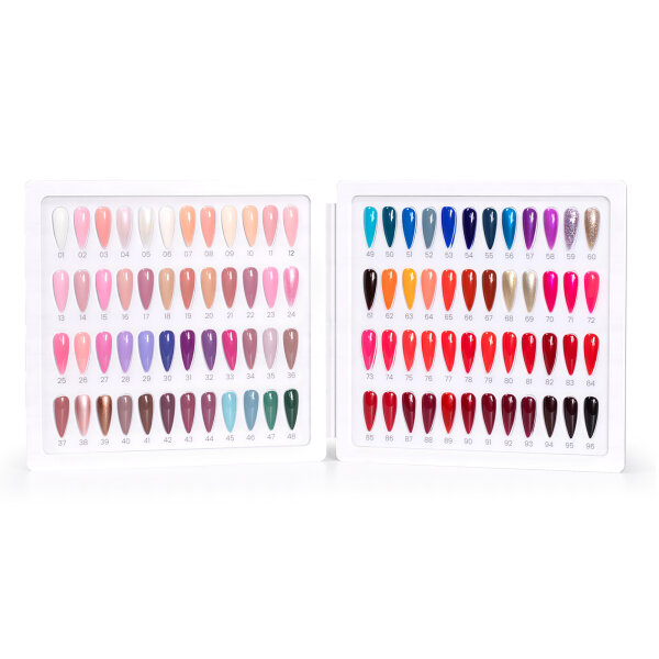 Sơn móng tay gel maiwell Sơn gel UV Maiwell, 96 màu – Không chứa HEMA & TPO, thích hợp cho tiệm làm móng.