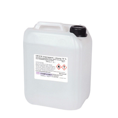 Isopropanol Alcohol Cleaner 70% 5L clear