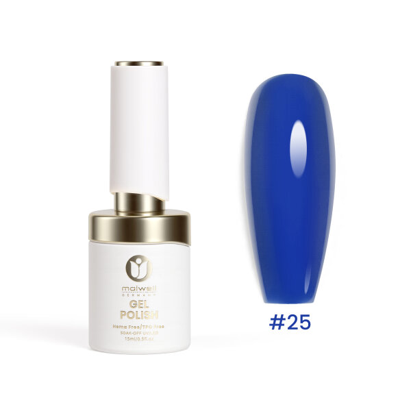 Sơn gel LED/UV Maiwell Golden #25 Royal Cobalt Blue – Xanh Dương Hoàng Gia