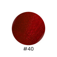 maiwell LED/UV gel polish Golden #40 Metallic Crimson – Shimmering Metallic Red