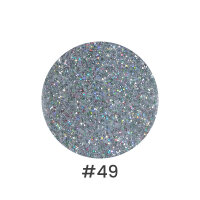 maiwell LED/UV gel polish Golden #49 Charcoal Silver Glitter – Sparkling Graphite Silver