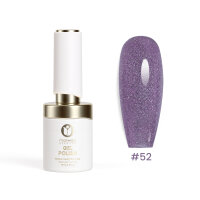 maiwell LED/UV gel polish Golden #52 Deep Violet Glitter...