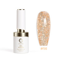 maiwell LED/UV gel polish Golden #56 Rose Gold Glitter...