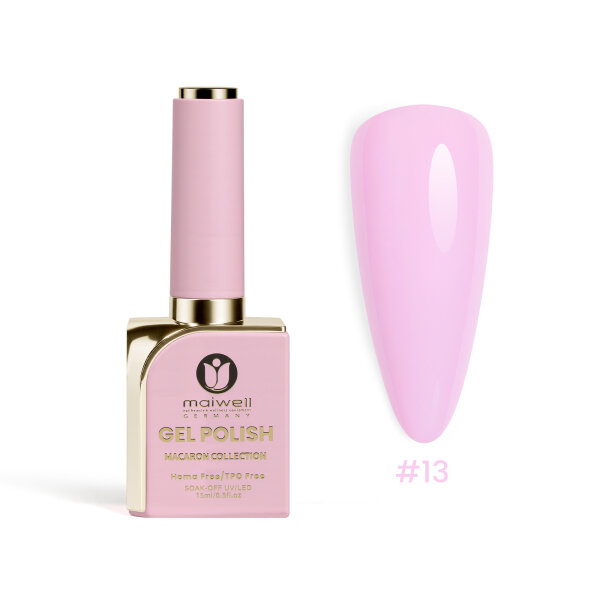 maiwell LED/UV Gellack Macaron #13 Pastel Violet – Softes Pastell-Violett