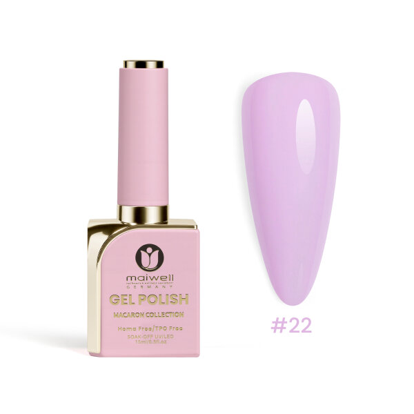 Sơn gel LED/UV Maiwell Macaron #22 Purple Pink – Hồng Ánh Tím Rực Rỡ