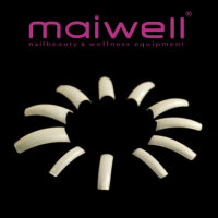 maiwell Natural Nail Tips Size 9 in a bag of 50