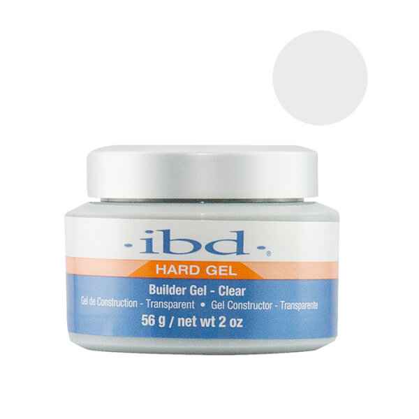 ibd Builder Gel - Clear (56g): Strong nails, fast curing, crystal