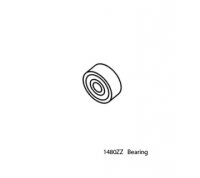 Ball bearing (front item 2) for URAWA milling handpiece -...