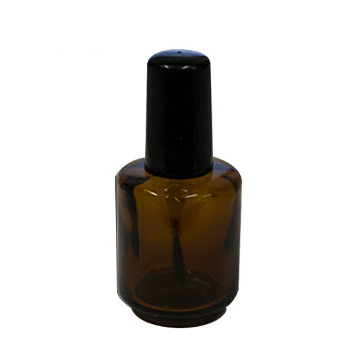 Amber Glass Nail Polish Bottle 15ml