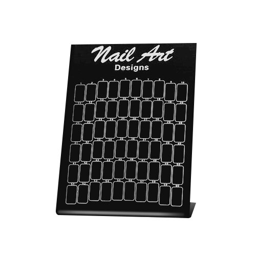 Nageltips Display Schwarz