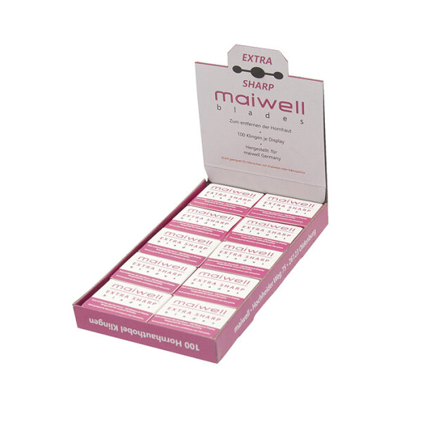 maiwell replacement blades for callus remover 100pcs