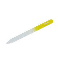 Credo Manicure Glass Nail File PopArt - yellow
