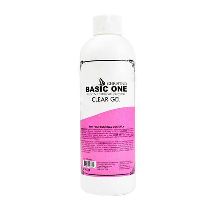 ネイルベースコート・トップコート CHRISTIRO BASIC ONE CLEAR GEL 237ml CHRISTRIO Basic One Clear Gel 237ml