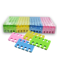 Toe spreader Colorful Set of 100