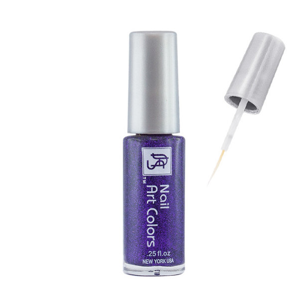DT Nail art color Lilac Glitter #60 7.4ml