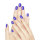 maiwell Acrylfarbe für Nägel - Lila Blue 14g