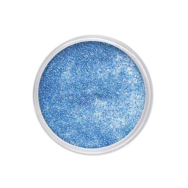 maiwell Acrylfarbe Blau mit Glitzer (Blue Glitter) 14g - Für funkelnde & maritime Nageldesigns
