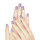 maiwell Acrylic color for nails - Lilac Glitter 14g
