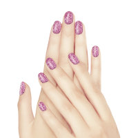 maiwell Acrylfarbe für Nägel - Pink Glitter 14g