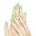 maiwell Acrylfarbe f&uuml;r N&auml;gel Farbe Super Green
