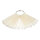 Tip compartments on the ring for 50 nail tips Natural square