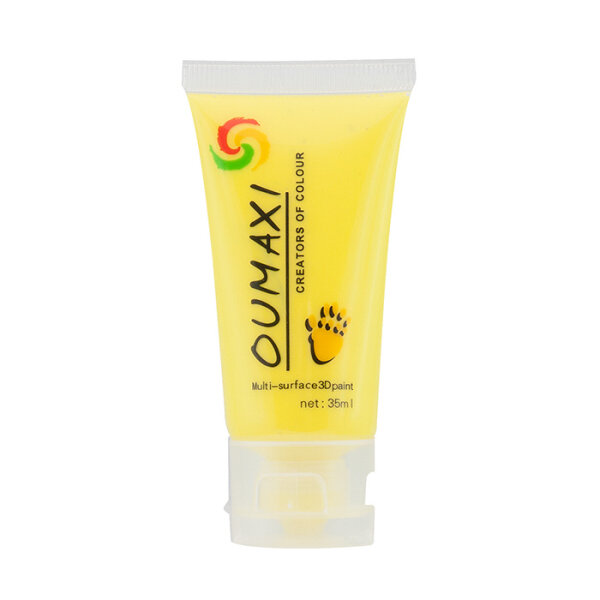 Oumaxi Multi-surface 3D-Farbe Limonengelb 35ml