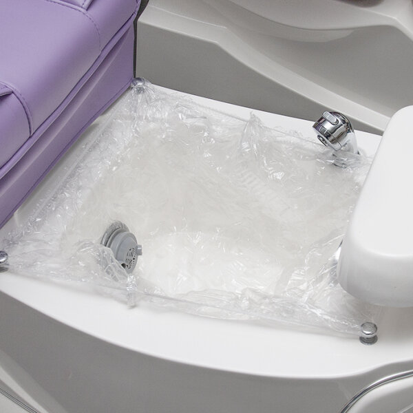 Universal Spaliner Einwegbezug für Spawanne Transparent 400 Stk.