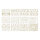 Nagelsticker Set Text Gold