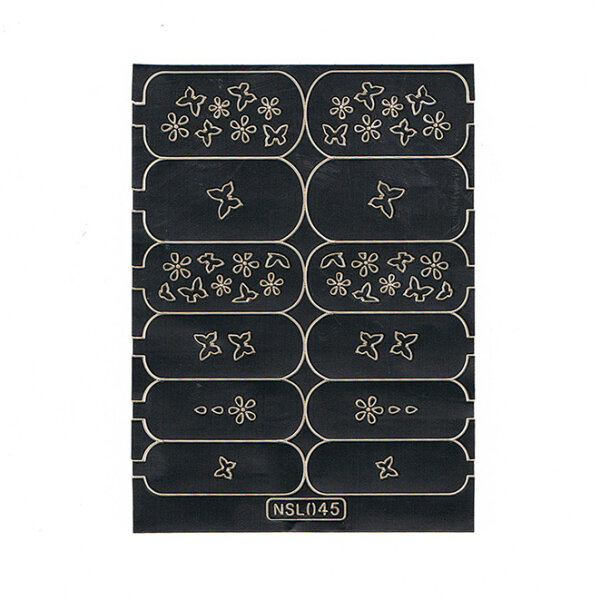 Diecut Nail Art Sticker NSL045