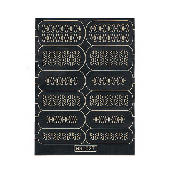 Diecut Stencil Nail Art Sticker NSL027