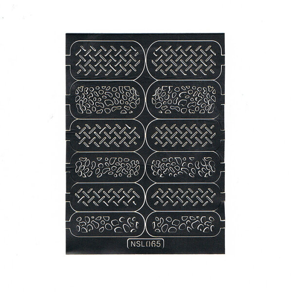 Diecut Nail Art Sticker NSL065