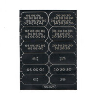 Diecut Stencil Nageldesign Nagelsticker NSL028
