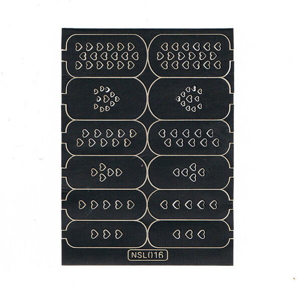 Diecut Nail Art Sticker NSL016