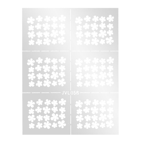 Hollow nail art sticker JVL056