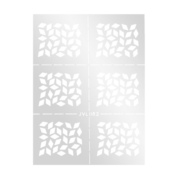 Hollow nail art sticker JVL062