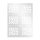 Hollow nail art sticker JVL062