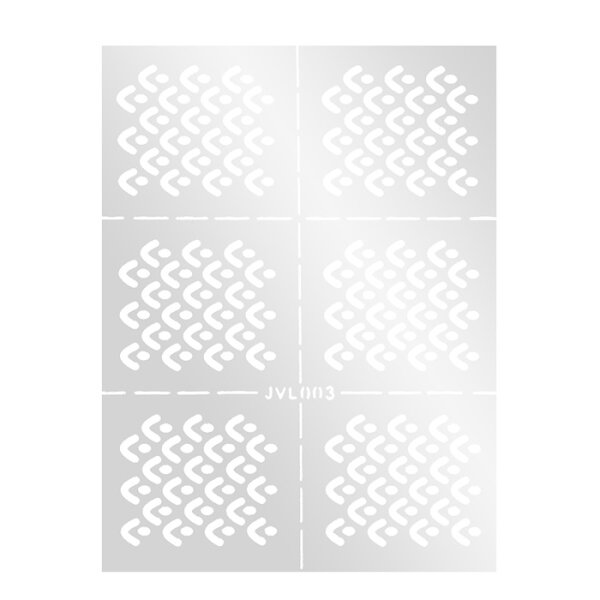 Hollow Nageldesign Nagelsticker JVL003